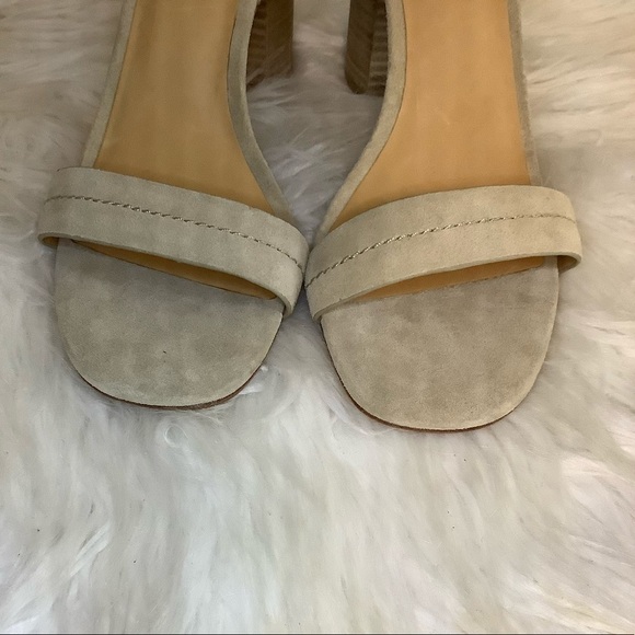 NWOB Joie Okaba Suede Ankle Strap Heels Sz-8.5 - Picture 3 of 8